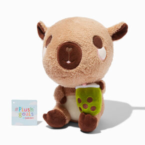 &#35;Plush Goals by Cuddle Barn&reg; 9&#39;&#39; Skippy the Sprightly Capybara Plush Toy,