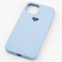 Baby Blue Heart Phone Case - Fits iPhone 12/12 Pro,