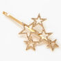 Gold Rhinestone Star Cluster Hair Pin,