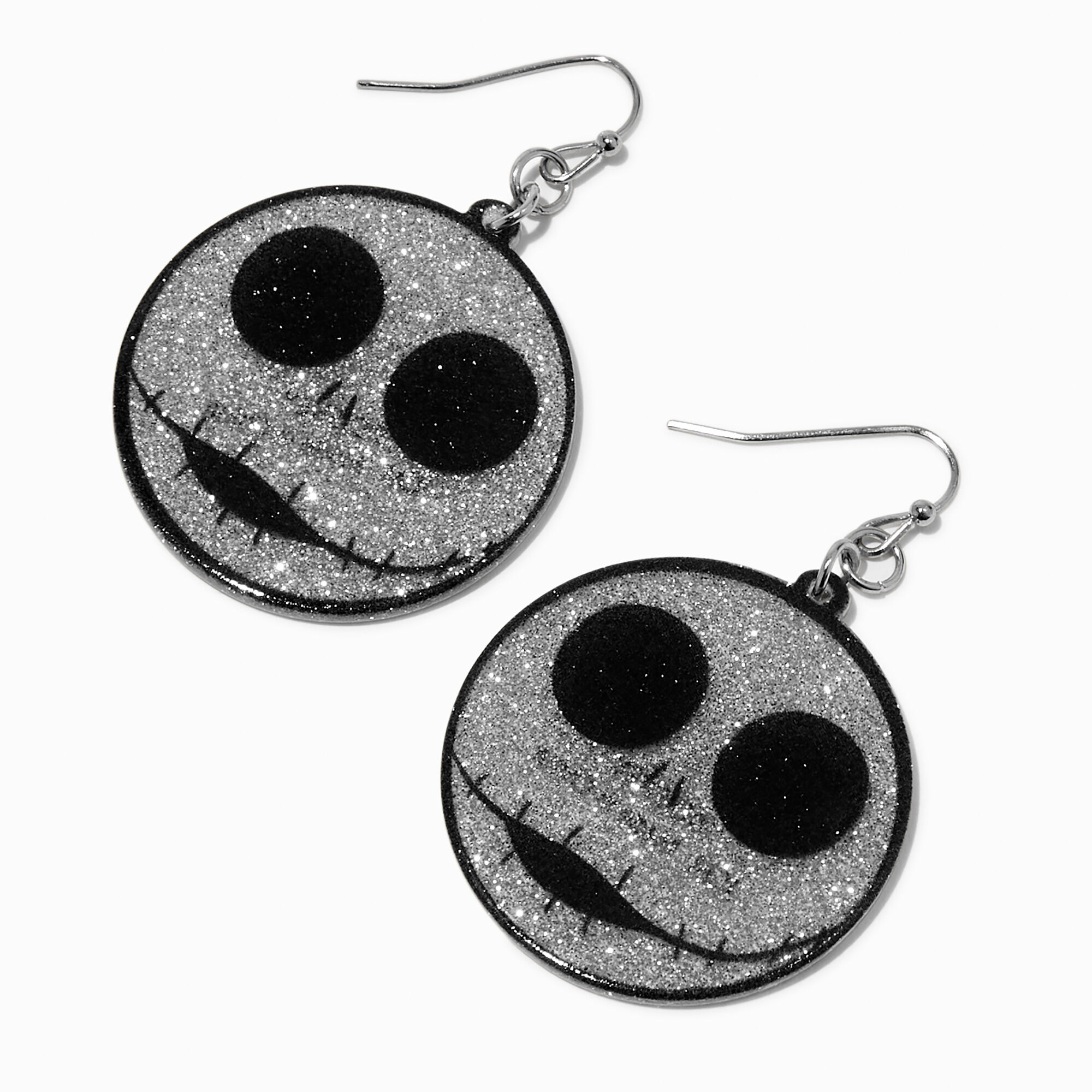 The Nightmare Before Christmas Claire s Exclusive Jack Skellington Drop Earrings Claire s US