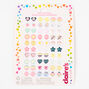 Claire&#39;s Club Springtime Stick On Earrings - 60 Pack,