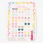 Boucles d&#39;oreilles autocollantes printemps Claire&#39;s&nbsp;Club - Lot de 60,