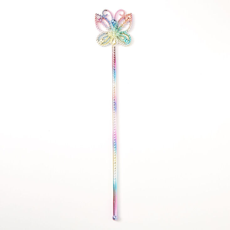 Claire&#39;s Club Rainbow Butterfly Wand,