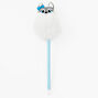 White Pom Pom Husky Pen - Blue,