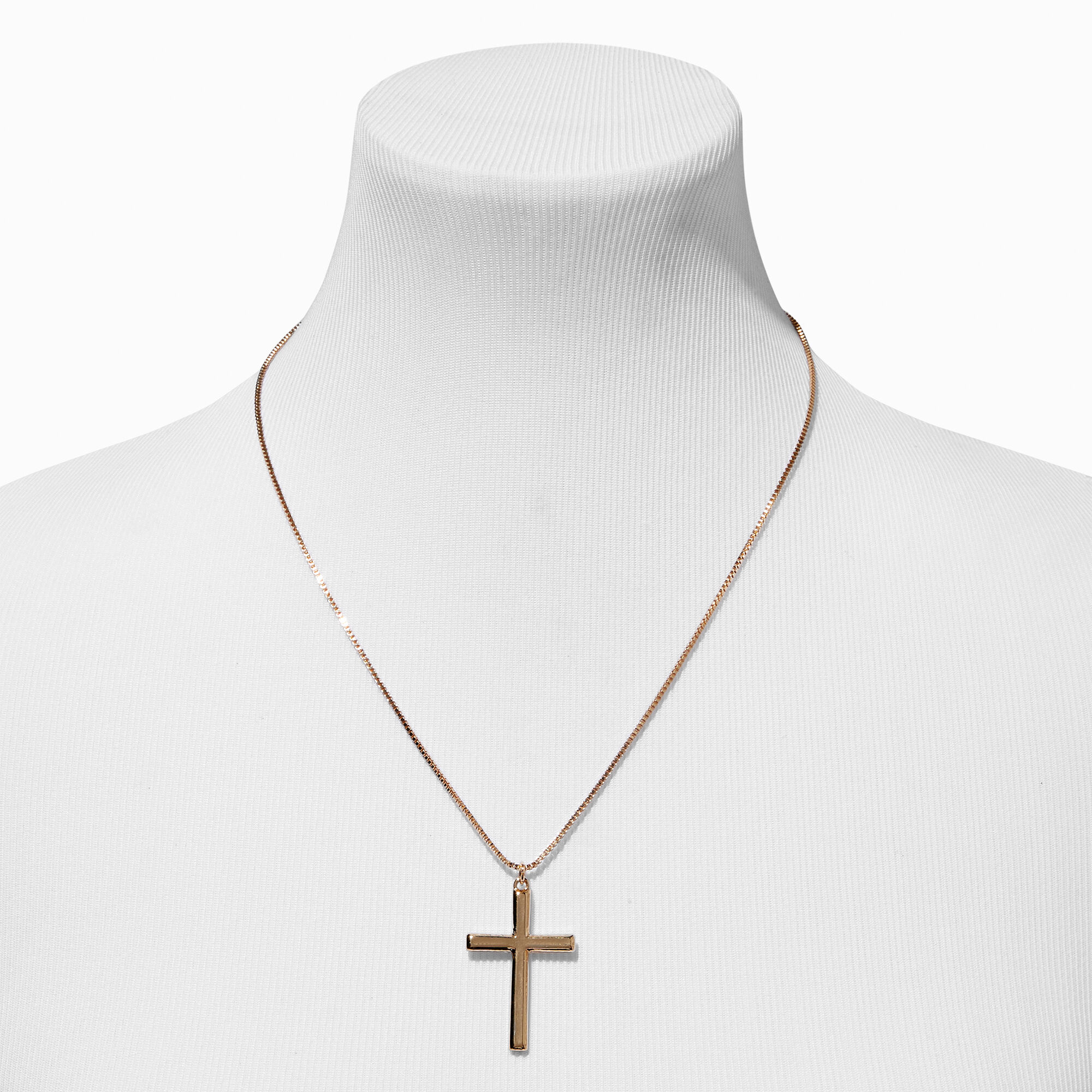 Claire's cross clearance necklace