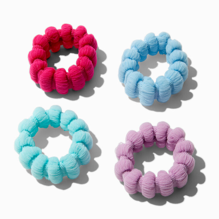 Jumbo Puffy Hair Ties - 4 Pack,