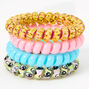 Yin Yang Coil Bracelets - 4 Pack,