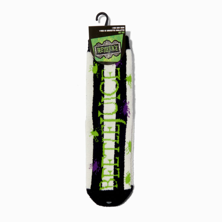 Chaussettes cosy Beetlejuice&trade; - 1&nbsp;paire,