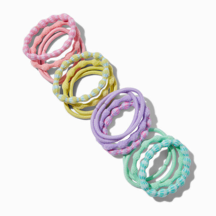 Pastel Bubble Hair Ties - 16 Pack,