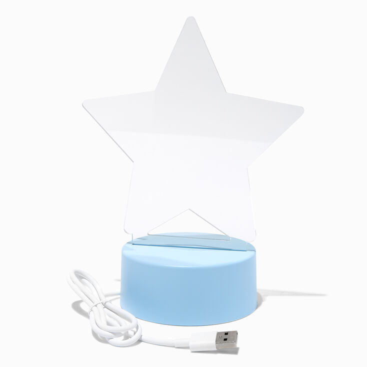 Star-Shaped Light-Up Dry Erase Board,