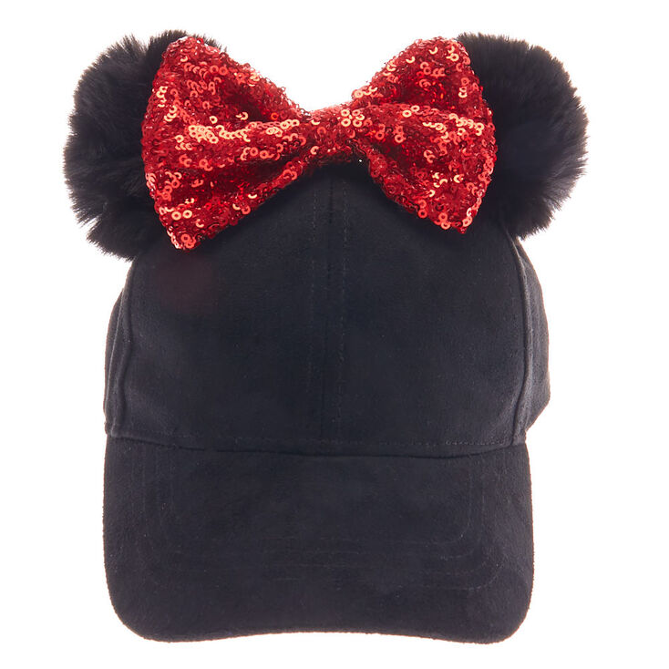 Disney&reg; Minnie Mouse Ears Baseball Cap - Black,