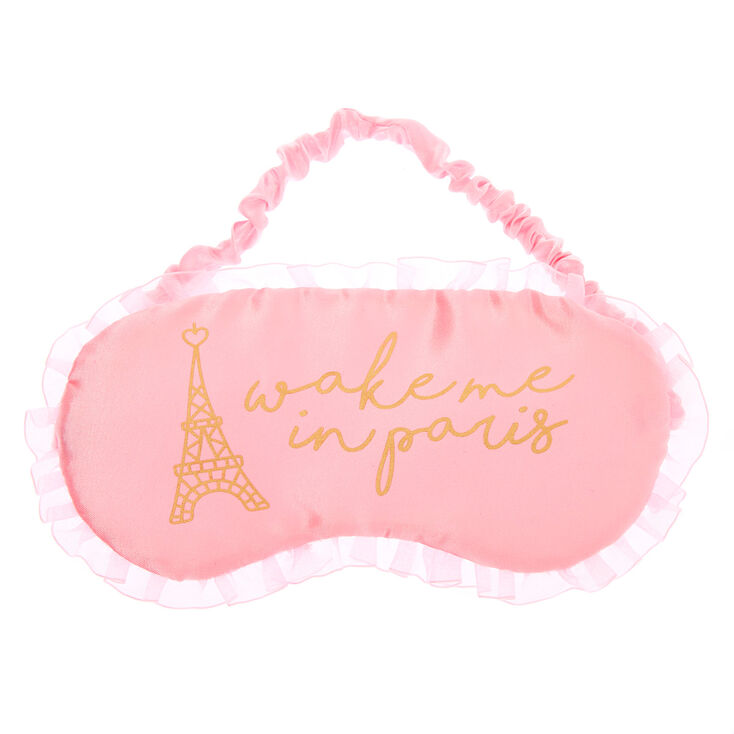Claire's Masque de sommeil « Wake me in Paris » - Rose