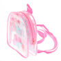 Claire&#39;s Club Pastel Glitter Backpack Makeup Set,