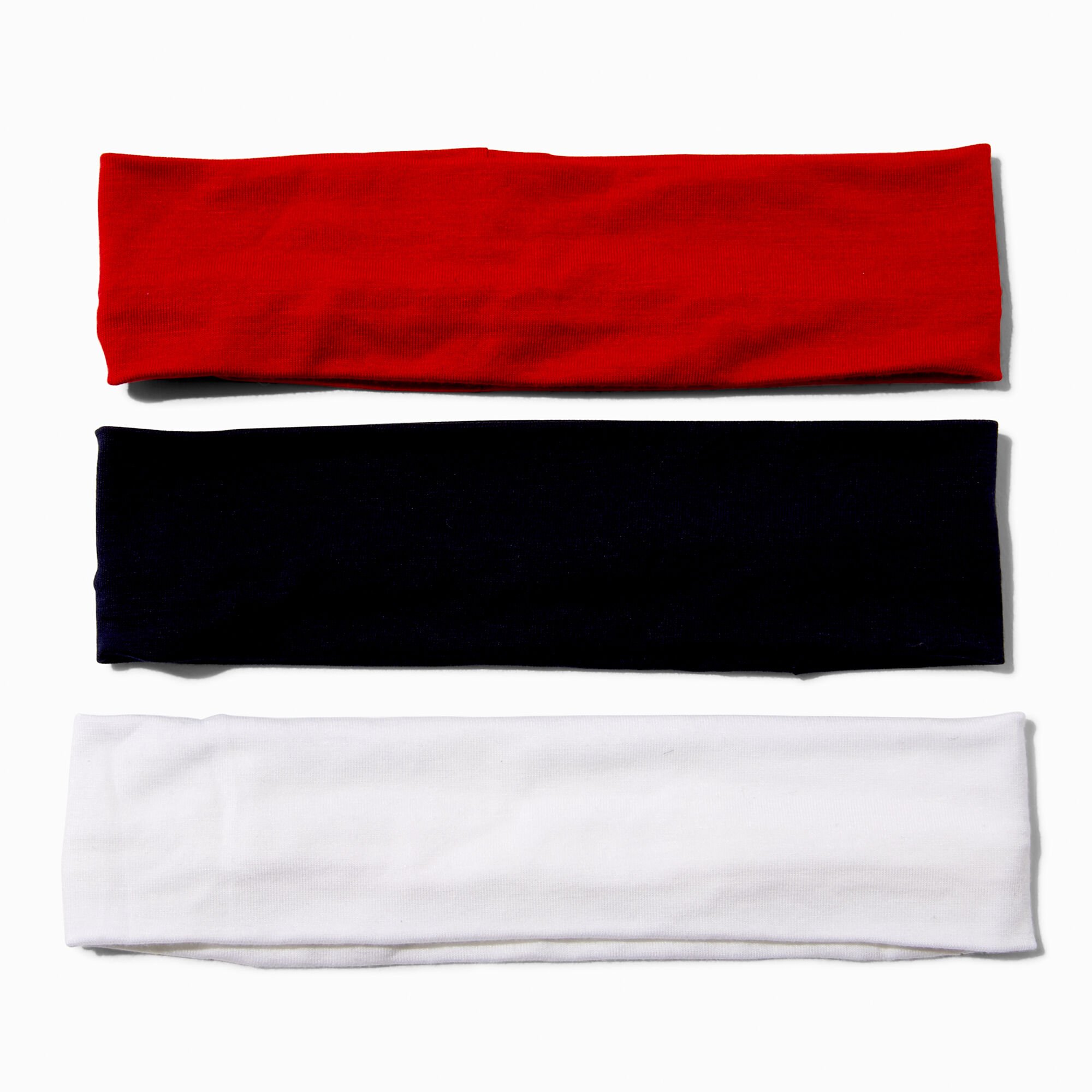 Black, White, & Red Headwraps - 3 Pack,