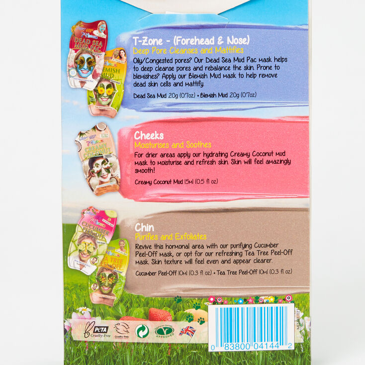 Coffret cadeau masques pour le visage 7th&nbsp;Heaven - Lot de 5,