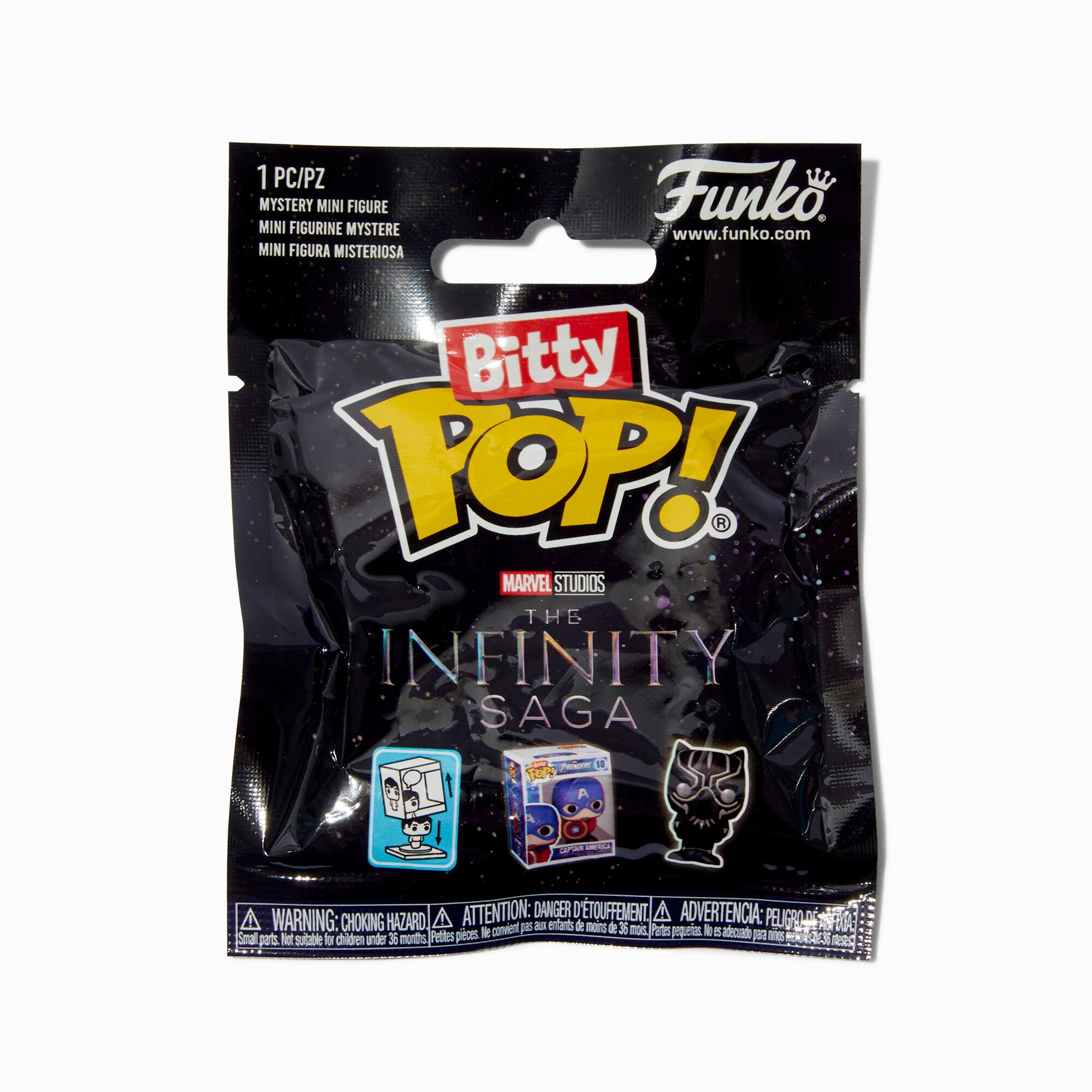 View Claires Funko Bitty Pop Marvel The Infinity Saga Blind Bag Styles Vary information