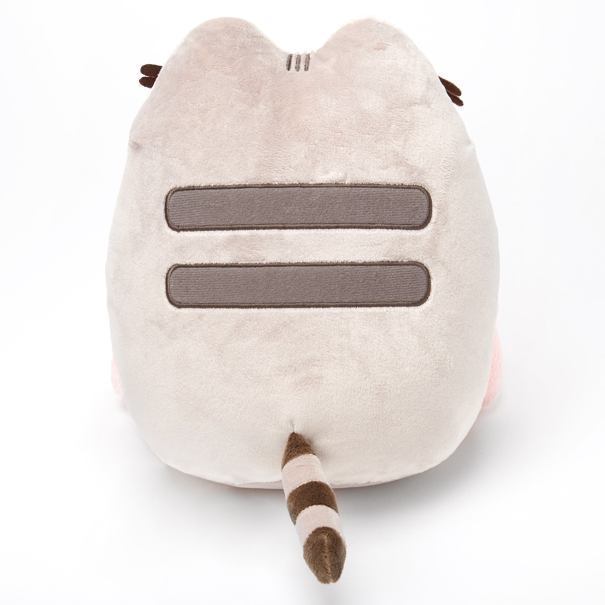 pusheen with rainbow plush