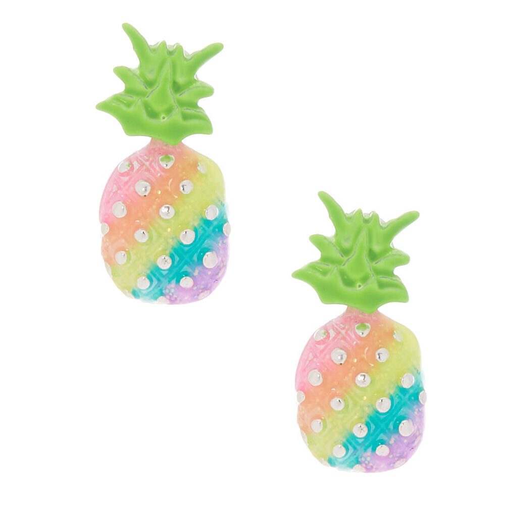 Rainbow Pineapple Ear Jackets,