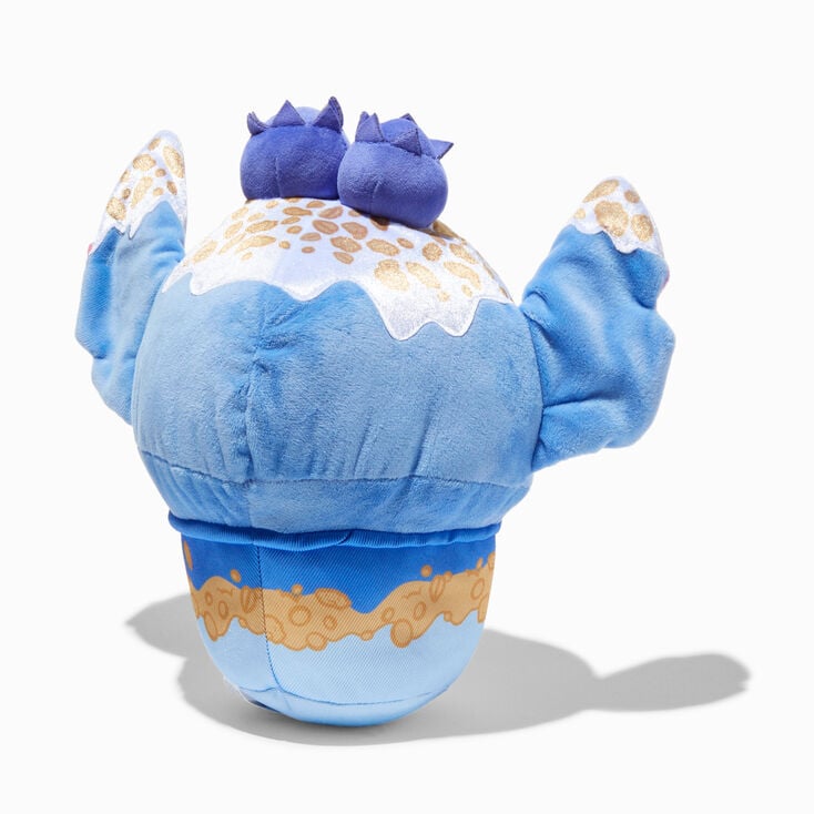 Disney Munchlings Squeeze-A-Munch Blueberry Crumble Frozen Yogurt Stitch 10&#39;&#39; Plush Toy,