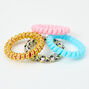 Yin Yang Coil Bracelets - 4 Pack,