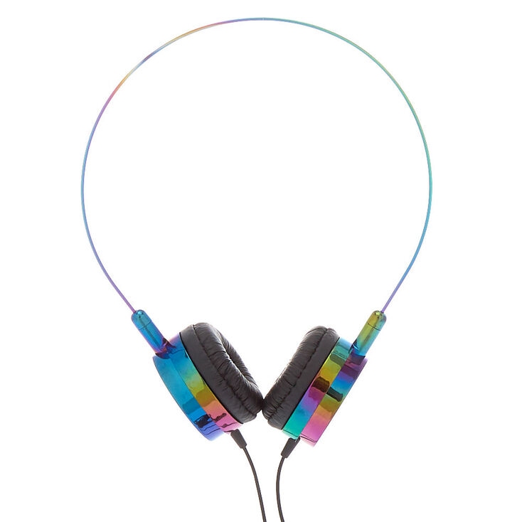 Oil Slick Headphones,