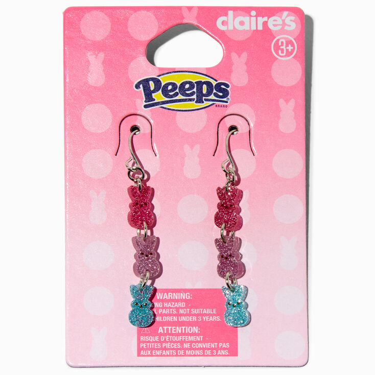 Peeps&reg; Claire&#39;s Exclusive Triple Linear Drop Earrings,