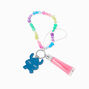 Silver 0.5&quot; Gummy Bears&reg; Clip-On Drop Earrings - Purple,