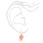 Boucles d&rsquo;oreilles aux designs vari&eacute;s pompons renard finis m&eacute;taux mixtes - Lot de 3,