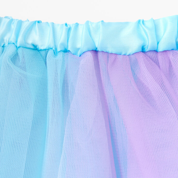 Claire&#39;s Club Pastel Satin Trim Tulle Tutu - Purple,