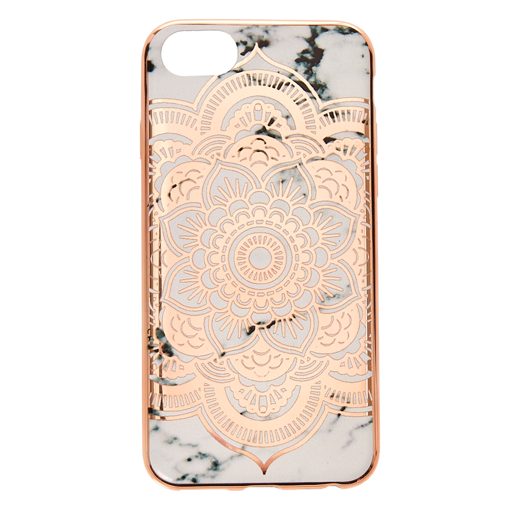 Rose Gold Marble Protective Phone Case Fits Iphone 5 5se
