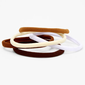 Super Thick Hair Ties - Neutrals, 5 Pack,