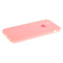 Coque de portable c&oelig;ur rose - Compatible avec iPhone&reg; 6/7/8/SE,