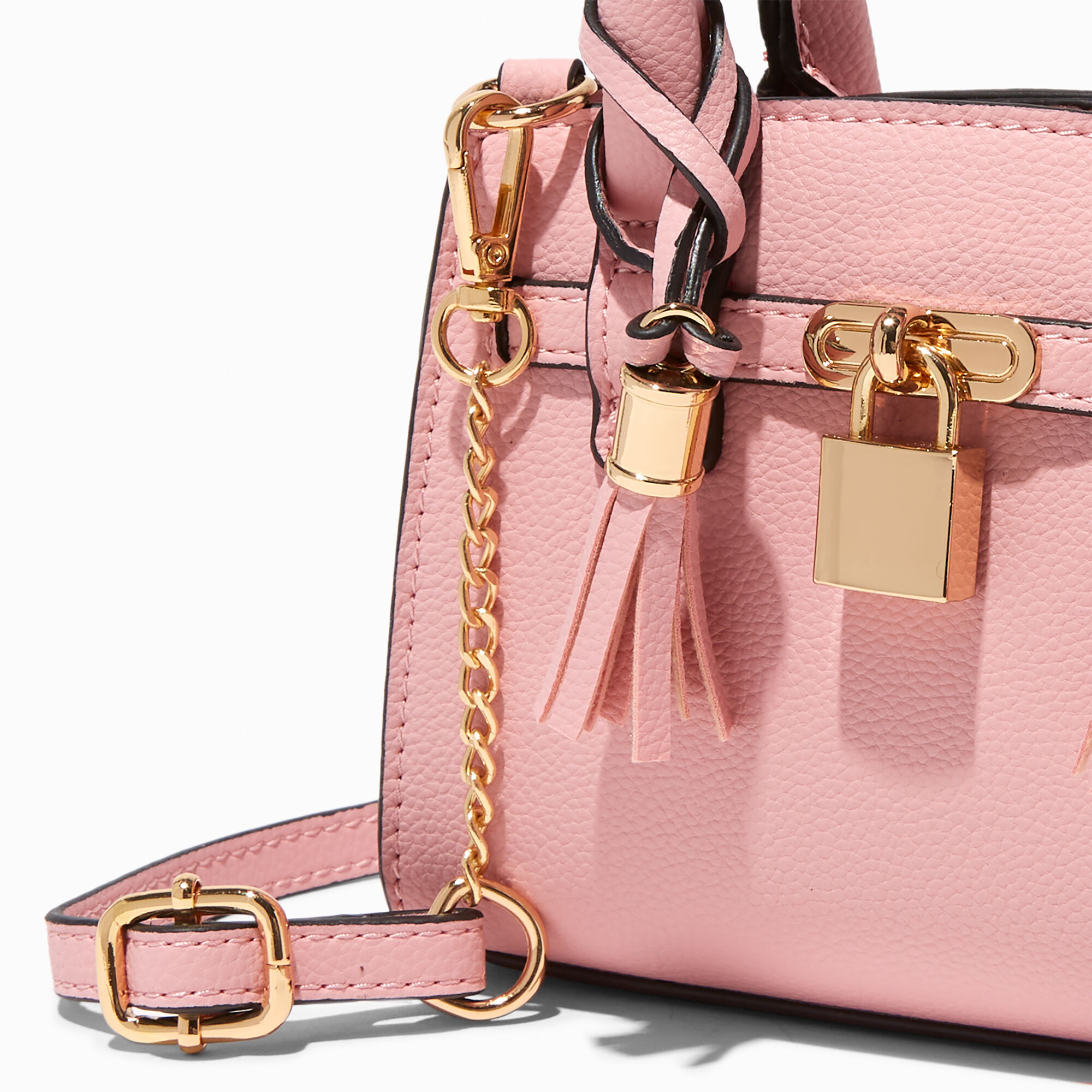 Pink tassel bag shop