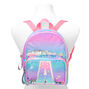 Ombre Shaker Initial Mini Backpack - A,