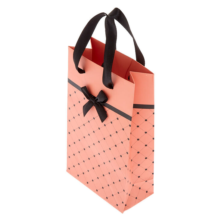 Small Quilted Gift Bag - Pink,