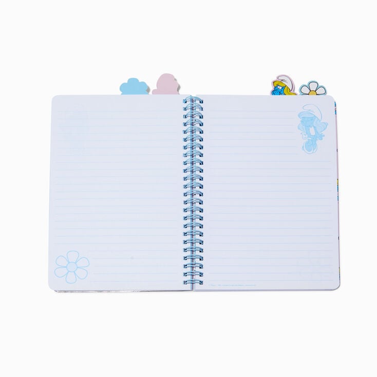 The Smurfs&trade; Claire&#39;s Exclusive Shaker Spiral Notebook,