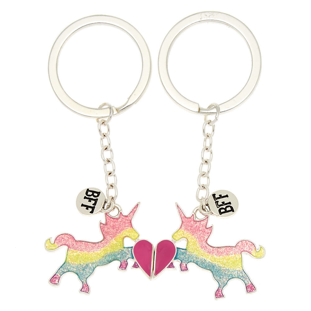 Claire's store unicorn keychain
