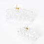 Spike Hair Claws - Clear, 2 Pack,