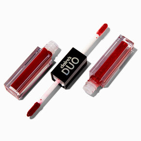 Red Duo Lip Gloss Wand,