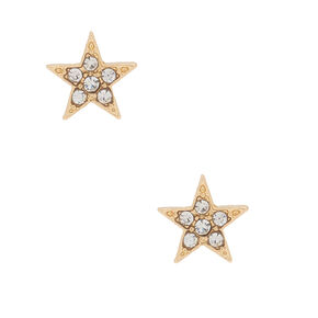 Go to Product: 18kt Gold Plated Star Stud Earrings from Claires