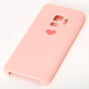 Pink Heart Phone Case - Fits Samsung Galaxy S9,