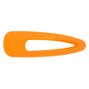 Large Hair Clip - Neon Orange,