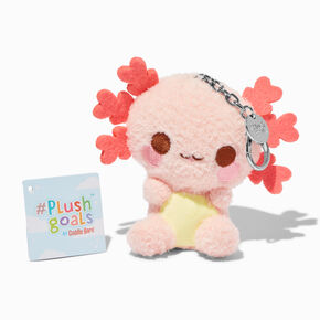 &#35;Plush Goals by Cuddle Barn&reg; 5&#39;&#39; Lottie the Lovely Axolotl Plush Bag Clip,