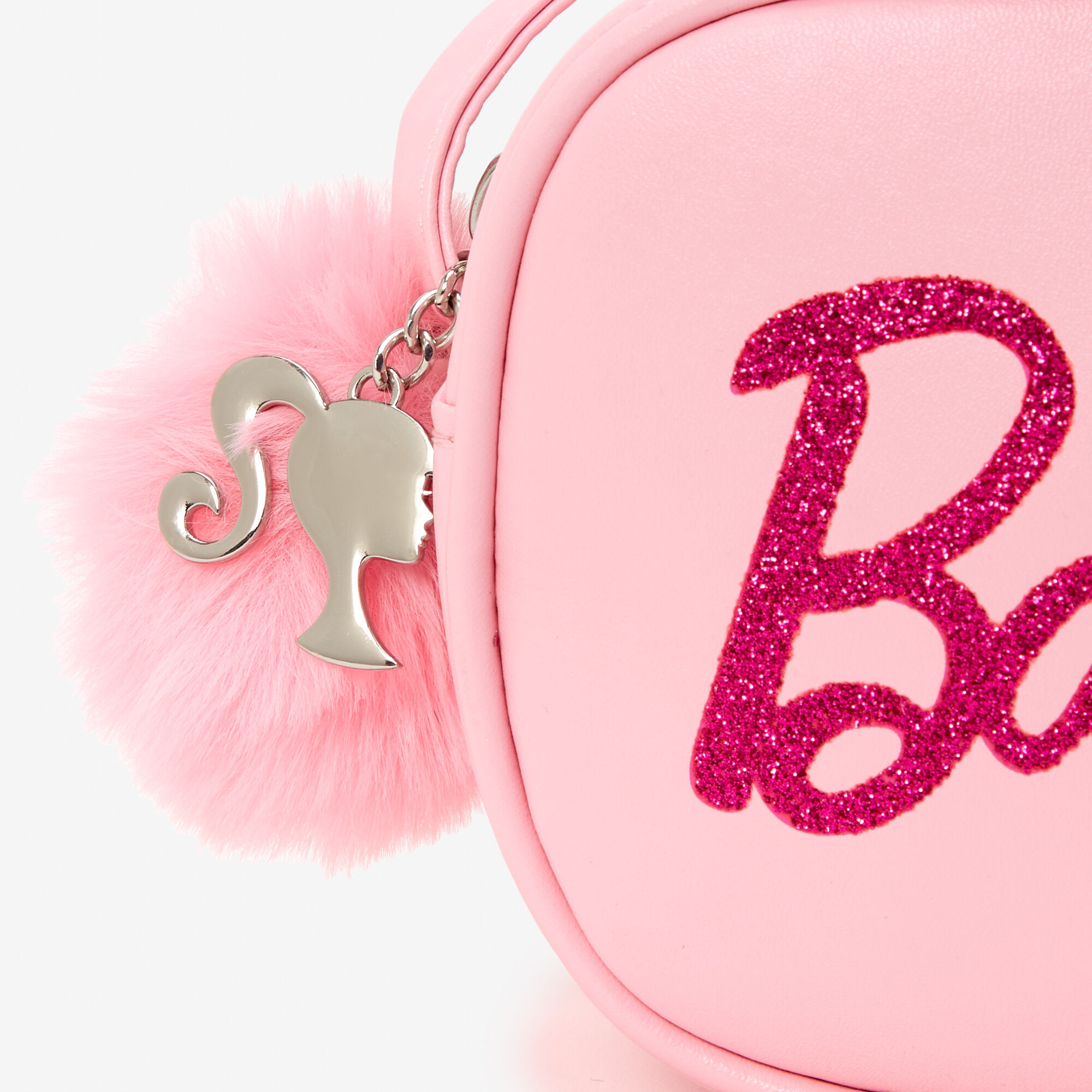 Barbie Flight Bag travel NYC - shoulder Purse Handbag Pink & Black Logo  Print - $45 - From Melissa