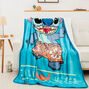 Disney Stitch Oversized Silk Touch Sherpa Throw Blanket,