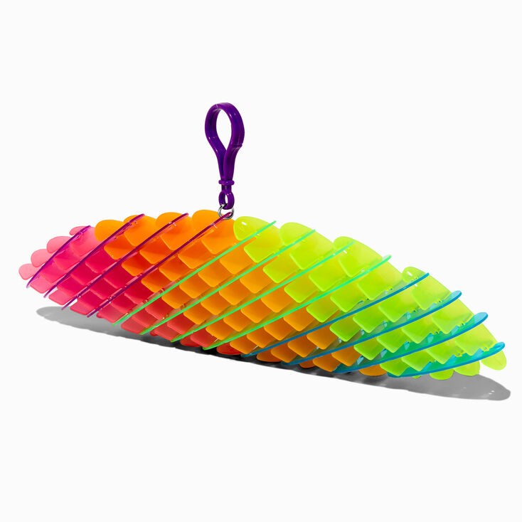 Rainbow Orbiflex Fidget Toy Keychain,
