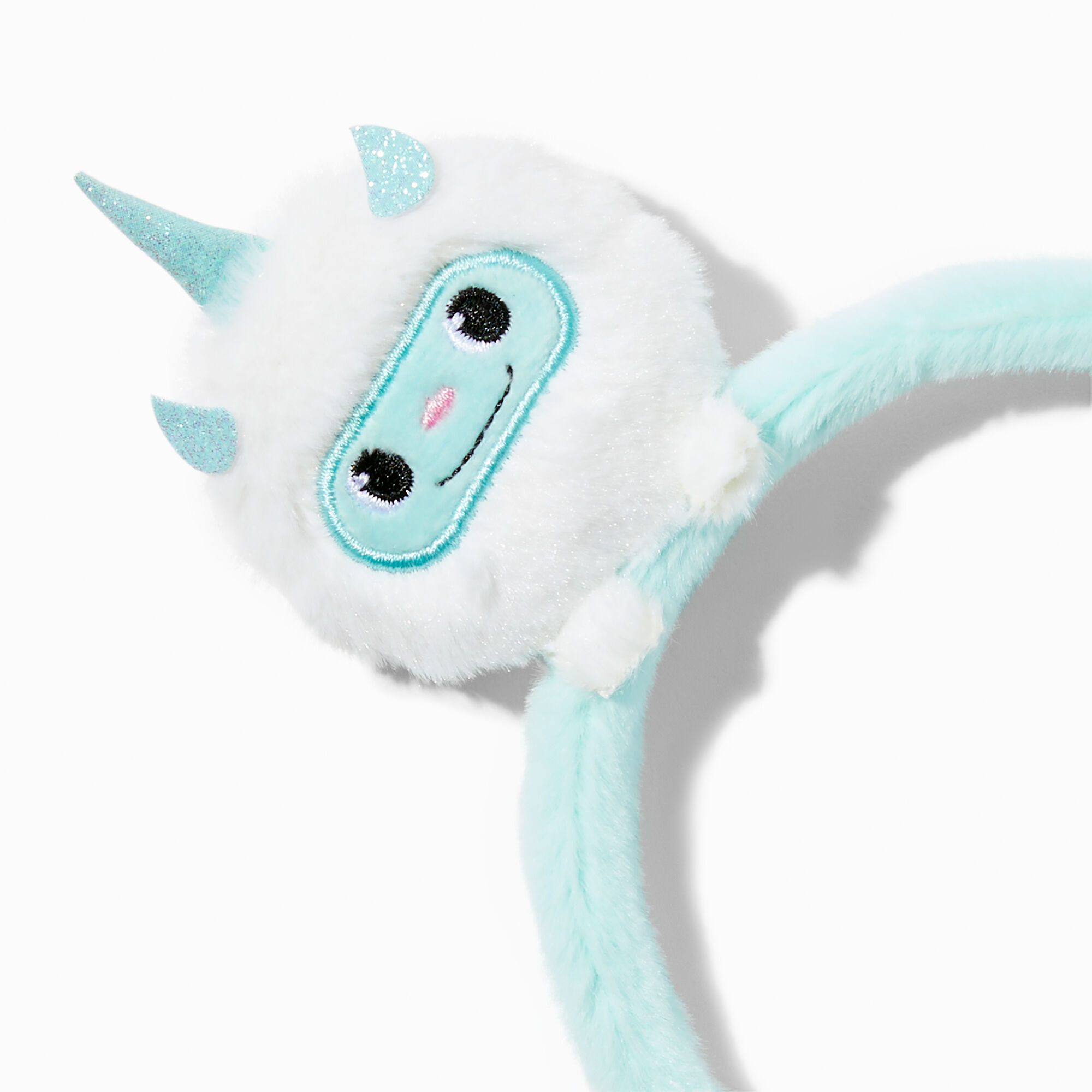 Claire's Club Plush Yeti Headband,