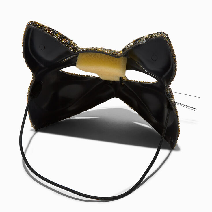 Embellished Leopard Mask,