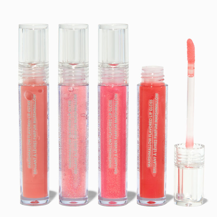 Peachy Scented Lip Gloss Set - 4 Pack,