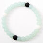 Blue UV Inspire Fortune Stretch Bracelet,
